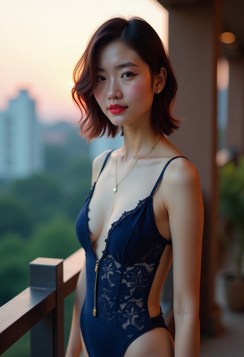 小城逆光海报